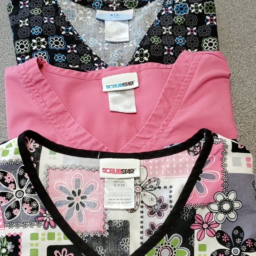 Scrub Star Bundle of 3 Size Small